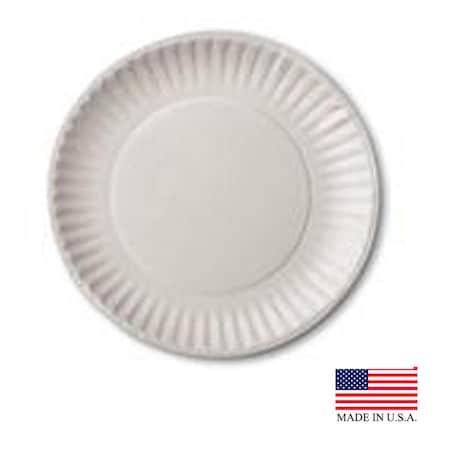 10106 PE 6 In. Uncoated Paper Plate, 1000PK
